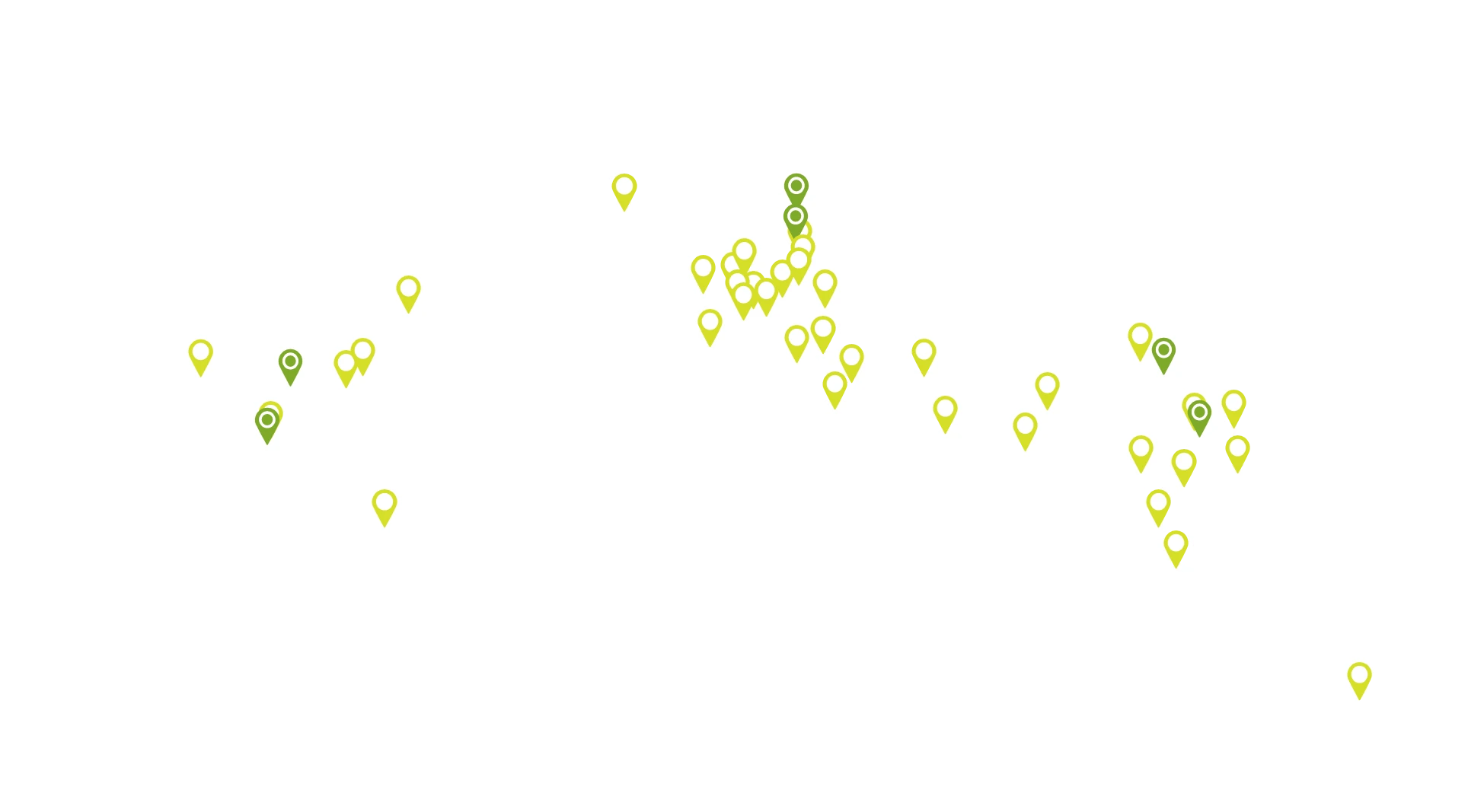 Mekitec Global Presence Map